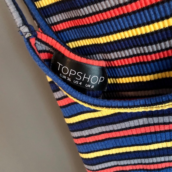 Rainbow tank top from Topshop! - Picture 2 of 3